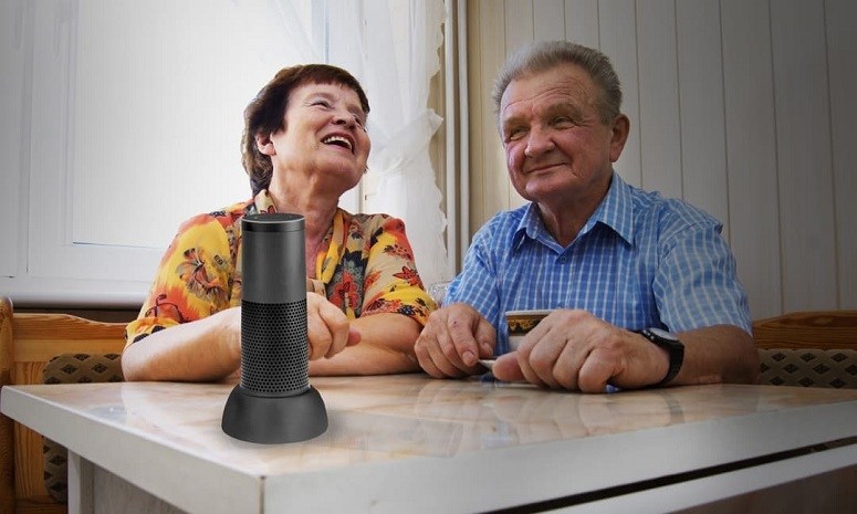 Seniors Using Alexa