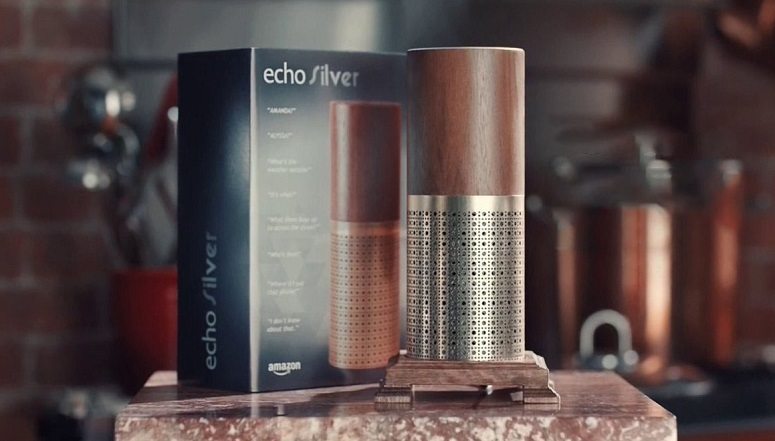 Amazon Alexa Echo Silver